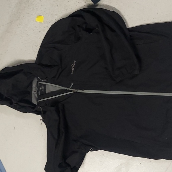 Veste Coupe-vent Eddie Bauer Femme Noire Taille M Avec Capuche Et Poches